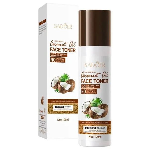 SADOER Coconut Oil Face Toner Whitening Brightening & Moisturizing Skin Care Skin Repairing Anti Wrinkle Facial Serum Facial Toner SD42835