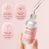 BIOAQUA Camellia Anti-oxygen Nourishing Facial Essence, Hydrating And Moisturizing, Shrink Pores And Tightening Skin Face Serum 30ml bqy44708