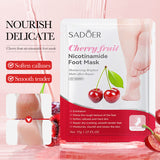 Pack of 2 Moisturizing Peeling Gloves Hand Mask Exfoliating Sheet Mask Exfoliating Whitening Foot Peeling Facial Mask