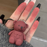 New Bear Keychain Style Trendy LIP GLOSS MATTE MAKE UP YOUR LIPS .