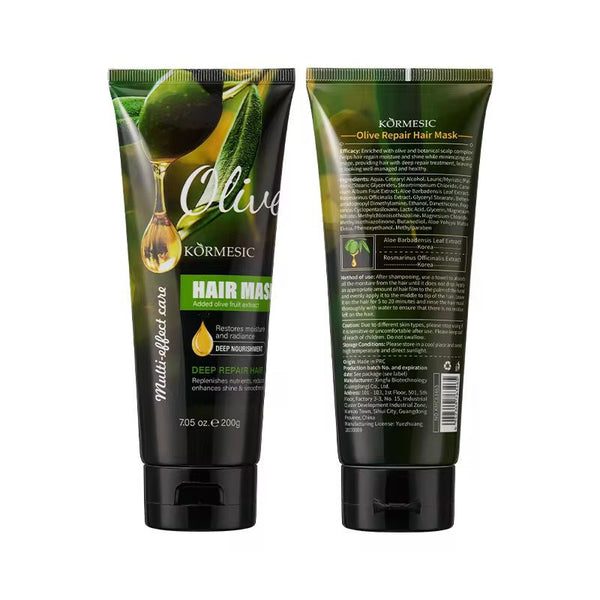 Kormesic Olive Repair Hair Mask - Deep Nourishment for Damaged Hair