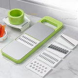 Vegetable Cutter 5 In 1 PP Multi-Function Onion Potato Kitchen Tools Manual Food Chopper Vegetable Cutter Fruit Slicer