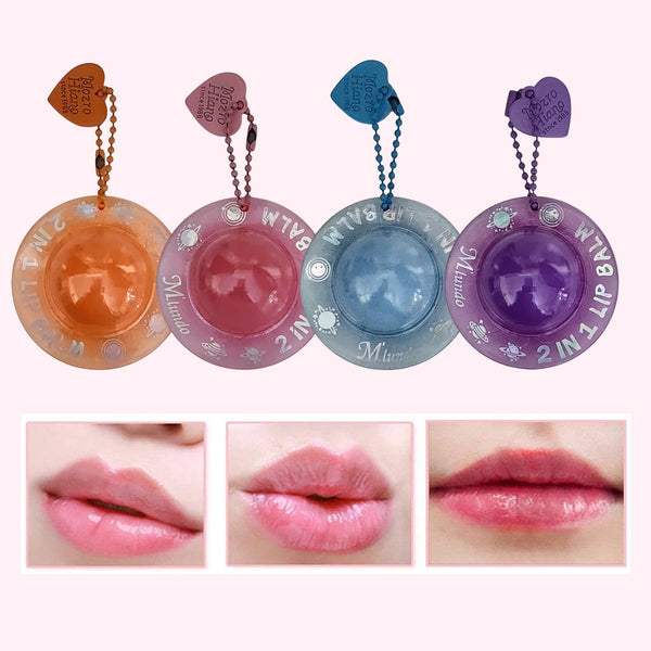 Miundo 2 in 1 planet Lip Balm Moisturizing Gloss | Hydrating Lip Care | Long Lasting Lip Moisturizer