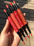 Heng Fang (2 in 1) Multi Color Velvet Lipliner & Lipstick - 1.7g x 8 Pcs