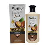 Wellice 7 in 1 Anti - Hair Loss Hyalruonic Acid & Soothing Frizz Hair Care Shampoo