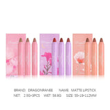 DRAGON RANEE 3pcs/set Matte Lipstick Pen Long Lasting Lipstick