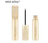 Miss Rose Waterproof Quick Dry Easy To Use Liquid Black Eyeliner