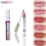 HUXIABEAUTY Real Gel Lip Gloss For Girls And Women.