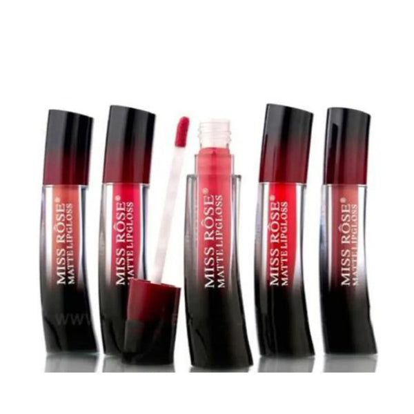 MISS ROSE Pack Of 6 Lip Gloss 5ml 7701-384S24