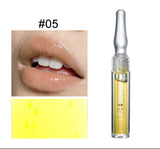 HANDAIYAN Moisturizing Lip Balm Transparent Small Ampoule Lip Gloss 6 Colors Optional Women Cute Makeup