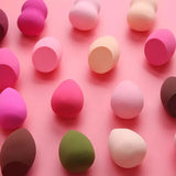 Powder Puff Sponge Foundation Makeup Water Drop Mix Shape 1pcs