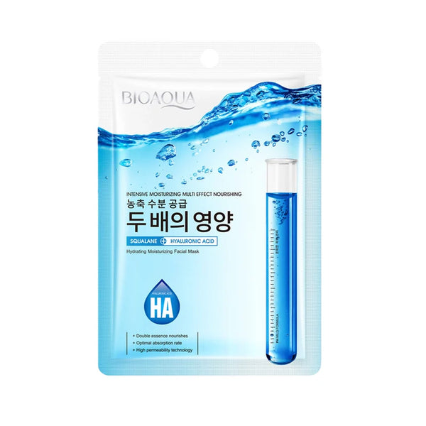 BIOAQUA 1 Piece Squalane + Hyaluronic Acid Hydrating Moisturizing Facial Mask