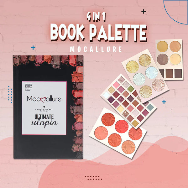 Mocallure Professional Makeup Ultimate Utopia 4 pages Book Palette