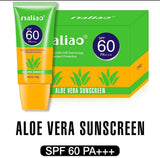 Maliao Aloe Vera Sunscreen   SPF 60 PA+++ Broad Spectrum Sunscreen