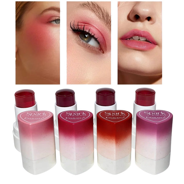 Chanlanya 4colors New Heart Shape Jelly Tint Set