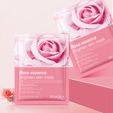 Bioaqua 5Pcs Moisturizing Face Sheet Mask Improving Dryness blueberry , Strawberry , Orange , Rose , Lavender Sheet Mask