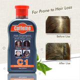 Pack of 2 caffeine Hair Shampoo and Essential Oil