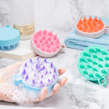 Miss Beauty Soft Silicone Hair Scalp Massager Head Scrubber Hair Washing Brush