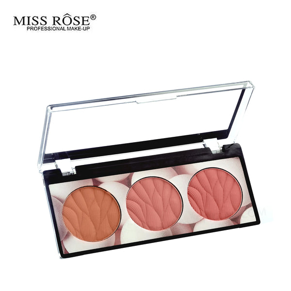 Miss Rose 3 Colors Blush Glow Kit 10g