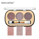 Miss Rose 3-Color Long-lasting waterproof Eyebrow Powder