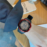 Digital Watch For Men Fashion Luminous Watch Multifunction Alarm Clock 5Atm Waterproof Watch With Gift Box