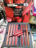 Heng Fang (2 in 1) Multi Color Velvet Lipliner & Lipstick - 1.7g x 8 Pcs