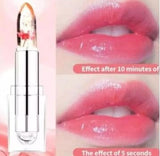 MOCMALLURE High Quality Transparent Color Changing Flower Jelly Lipstick