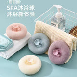 Miss Beauty Bath Sponge Shower - Ultra Soft Exfoliating Bath Body Shower Sponge with Silicone Massage