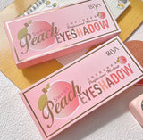 Biya Biya 12 color sweet peach eyeshadow waterproof long-lasting highlight shading powder blush makeup