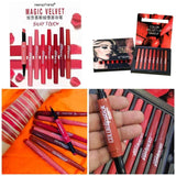 Heng Fang (2 in 1) Multi Color Velvet Lipliner & Lipstick - 1.7g x 8 Pcs