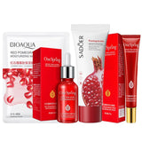 New Red Pomegranate 4 in 1 Skincare Shrink Pores Fresh Moisturizing Series