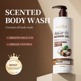 Sadoer Nourishing Coconut Oil Shower Gel Amino Acid Fragrance Body Wash 500ml SD13170