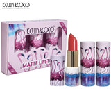 Kevin&Coco New 3 Pcs Matte Lipstick