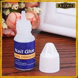 Pack Of 06 Nails Deal Artifical Nails 576Pcs And Nail Polish Nial Stamper & Nail Brush Nial Glue & Nails buffering File