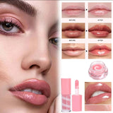 Miss Lara one Spiral Lip Gloss lip Balm Set For Moisturizing Long Lasting Color Enhancing And Elegant Lip Makeup