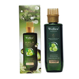 WELLICE Anti hair loss & Anti dandruff Amla  Hair Serum With Comb Head 200ml