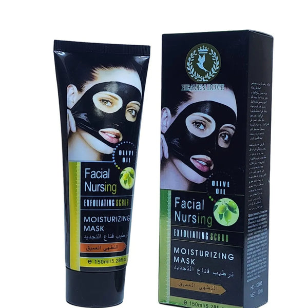 Heaven Dove Facial Nursing Olive Oil Exfoliating Scrub & Moisturizing Facial Mask 150ml HD-1008B