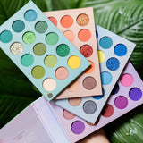 Beauty Gelanzi 60 Colors Pearlescent 4 Folding Matte Eyeshadow Makeup Palette