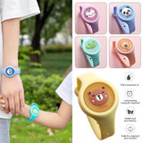 Mosquito Repellant Colorful Watch | Children Flash Anti-Mosquito Watch | Kids Mosquito Repellent Watch Lightweight Natural Mosquito Repellent Bracelet