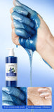 SADOER Blue Berry Scrub Skin Hydrating Body Wash Exfoliating Lightening Whitening Shower Gel 300ml - SD57126