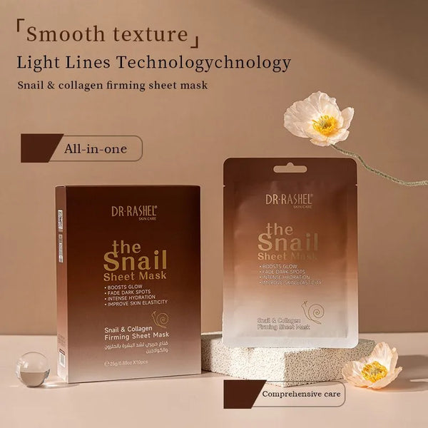 DR.Rashel Skin Care The Snail & Collagen Firming Sheet Mask DRL-1923
