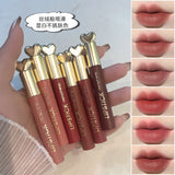 HENG FENG Heart beat Color Matte Lipstick box 6pcs For Girls & Women 1.6g 9119A