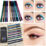 Flormar Glitter Eye And Lip Liner Pack Of 12.