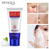 BIOAQUA Anti Acne Pox Repair Pore Oil Control Anti Dirt Bubble Foam Face Wash Cleanser 100g BQY02778