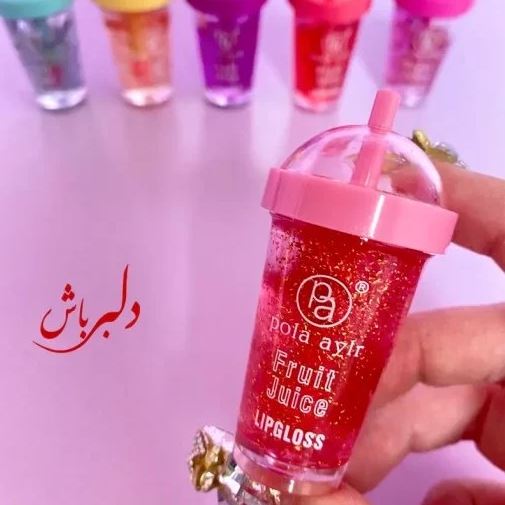 Poly Ayir 1 Piece  Soft Drink Glitter lip gloss