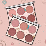 Miss Rose 6 Colors Blush Glow Palette