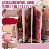 New Fashion 5 pages Makeup New Set Book Palette