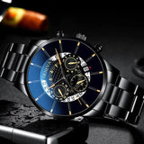 Geneva Creative Fashion Watch Men Luxury Alloy Steel Band Smart