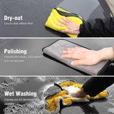 Microfiber Car Cleaning Cloth Wash Towels Car Cleaning Accessory