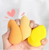 Set Of 3 Puff Makeup Sponge Set, Makeup Blender Cosmetic Sponge Cushion, Foundation Powder Sponge, Beauty Egg Tool For Women Makeup Accessories